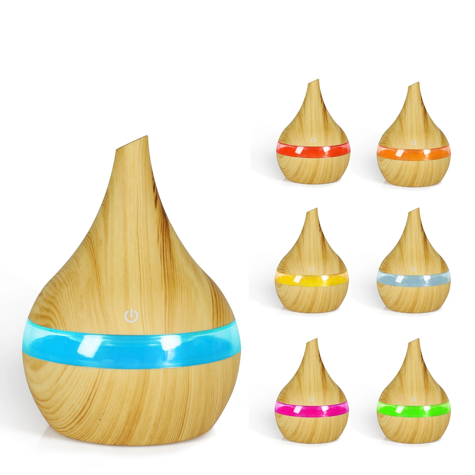 300ml Aroma Essential Ultrasonic Air Humidifier 7