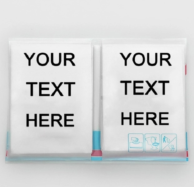 Custom Gift Disposable Travel Toilet Seat Cover - 10 Pcs Bag 2