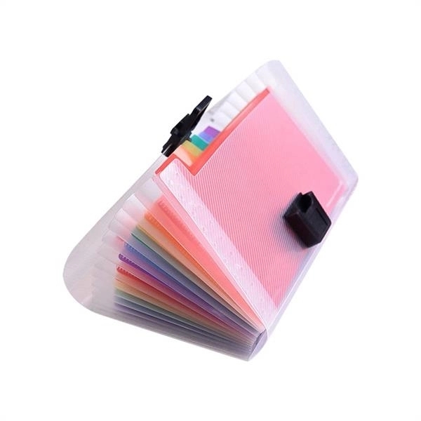 A6 Rainbow Accordion File Folder Expandable 3