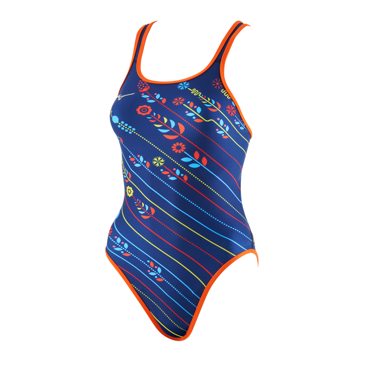 Mizuno EXER Women's Double Cross Back Swimsuit 8