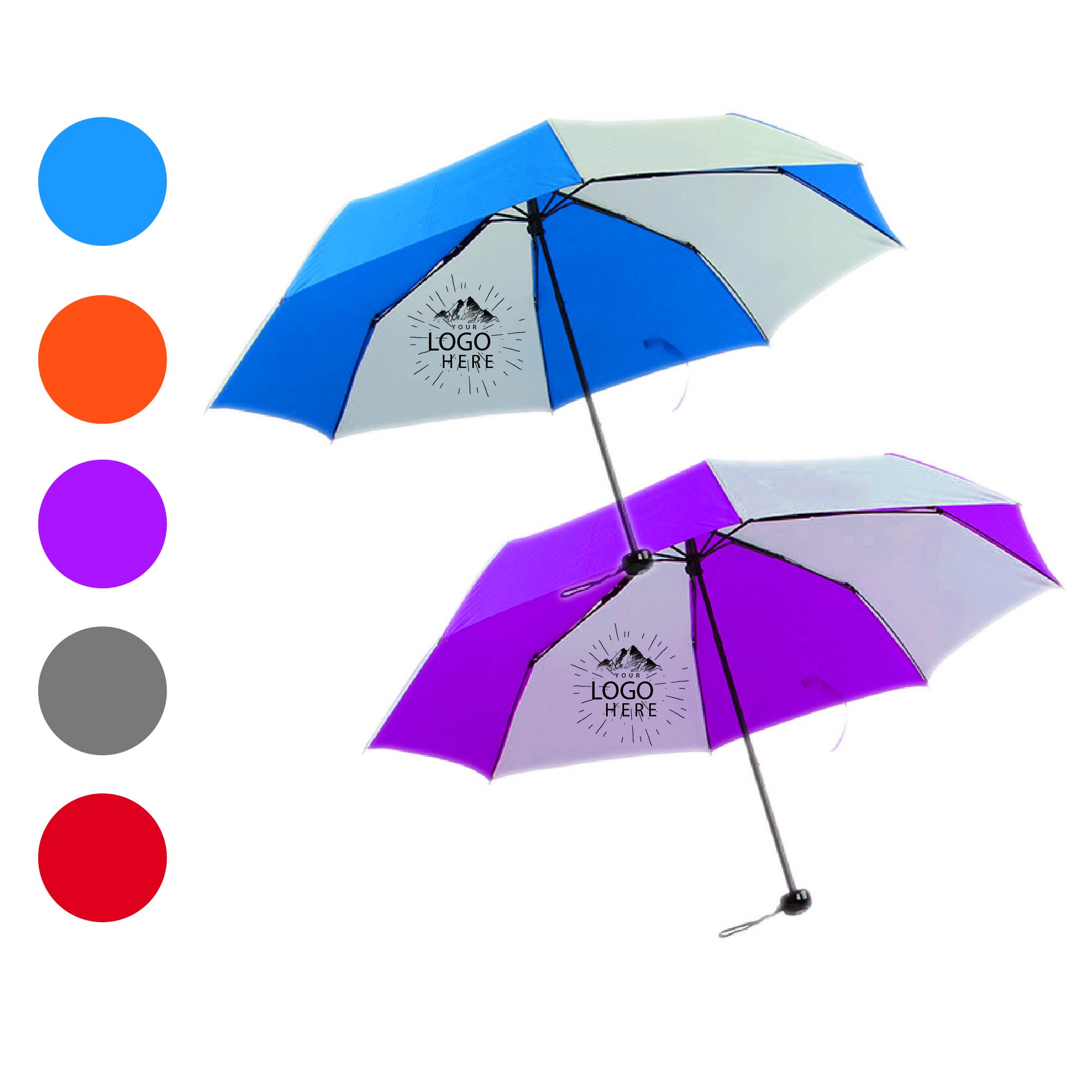 42" Arc Telescopic Folding Umbrella 1