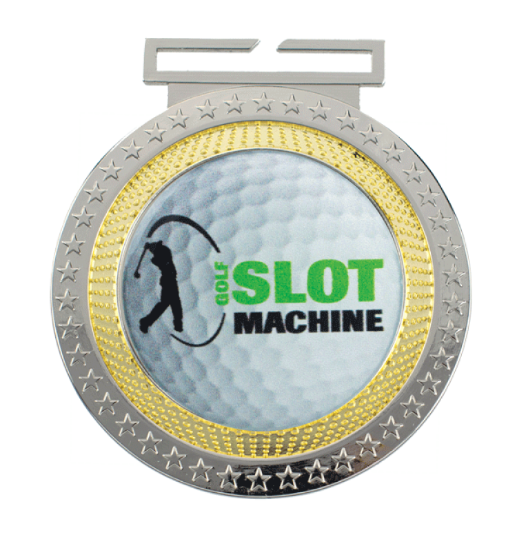 Express Vibraprint™ Dual Plate Insert Medallion (3")