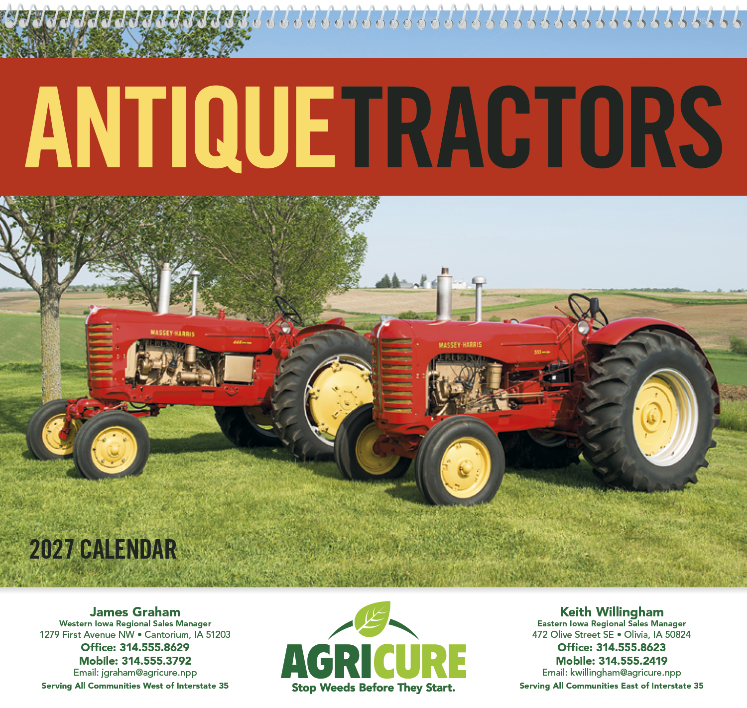 Triumph® Calendars Antique Tractors Calendar 44