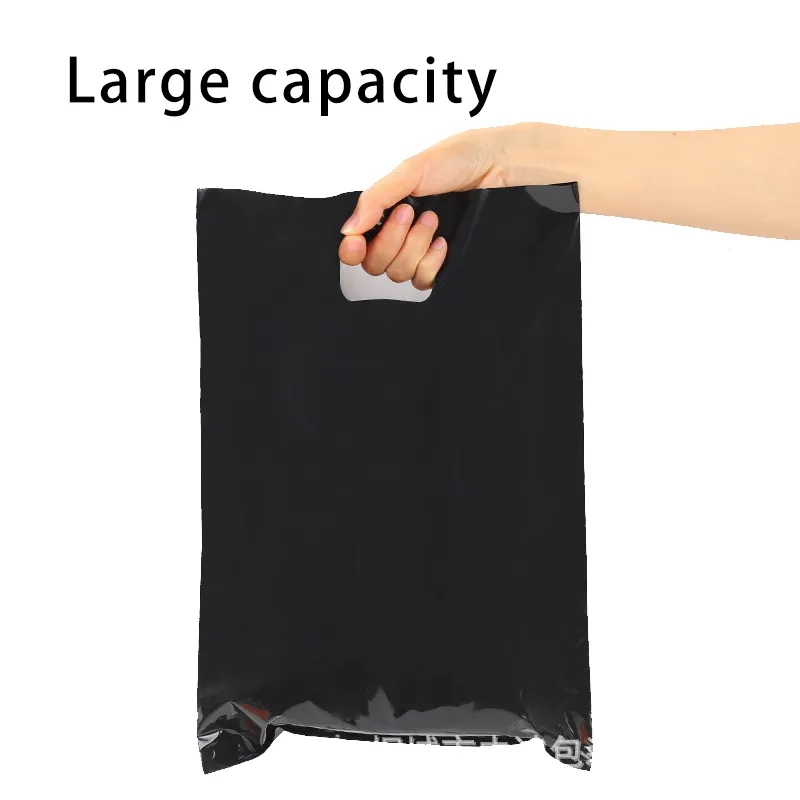 Small Business Plastic Boutique Bags With Die Cut Handles 5