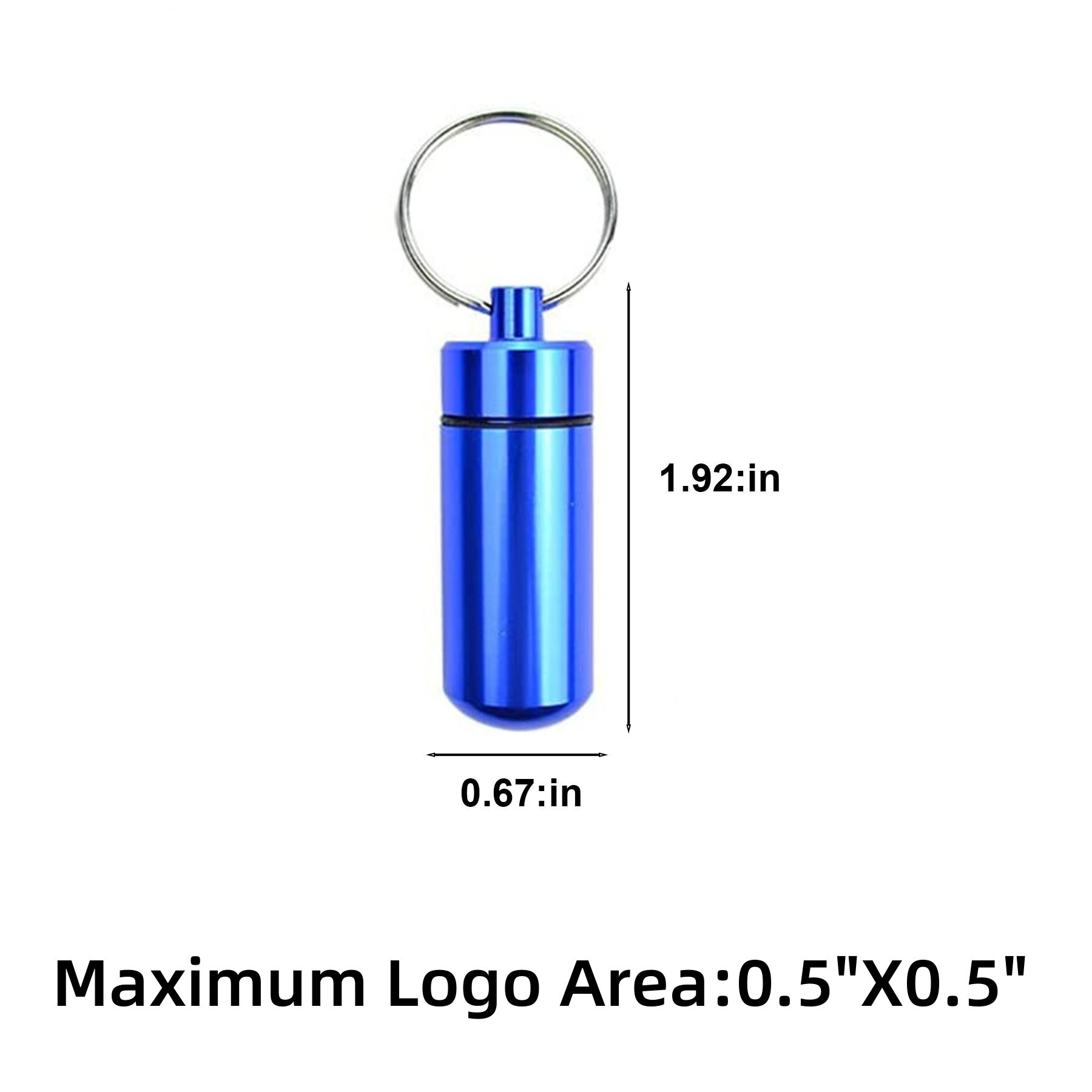 Keychain Pill Holder 2