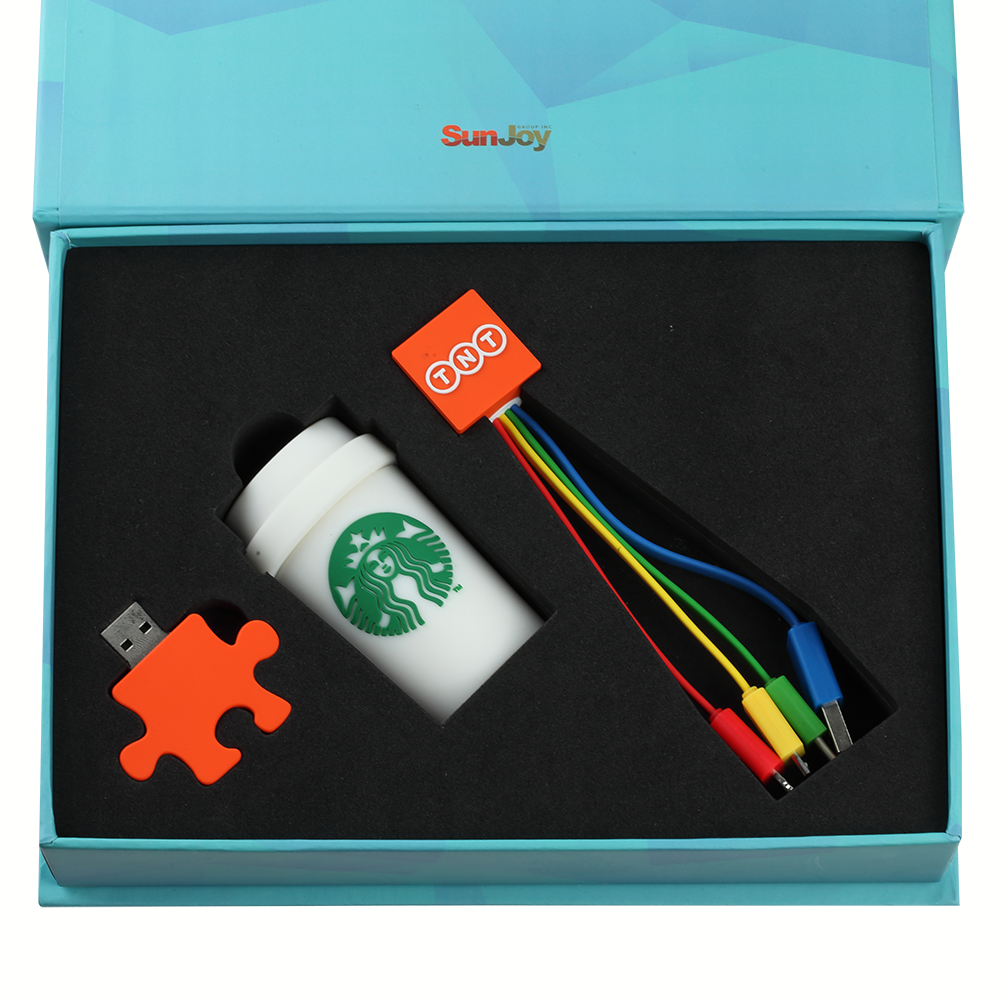 Custom PVC Bluetooth Speaker Gift Set 3