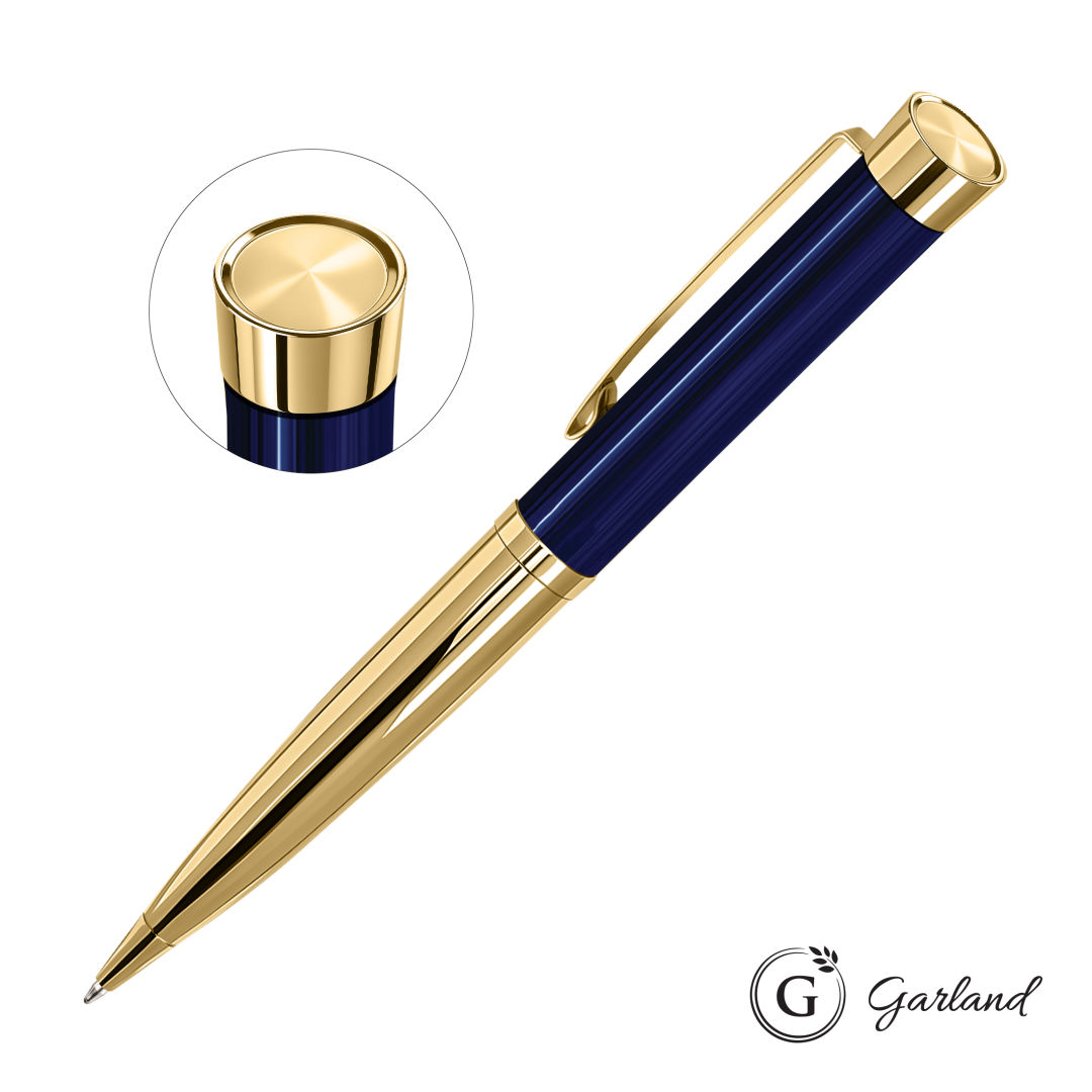 Garland® Executive Custom Emblem Monogram Twist Pen - Gold 11