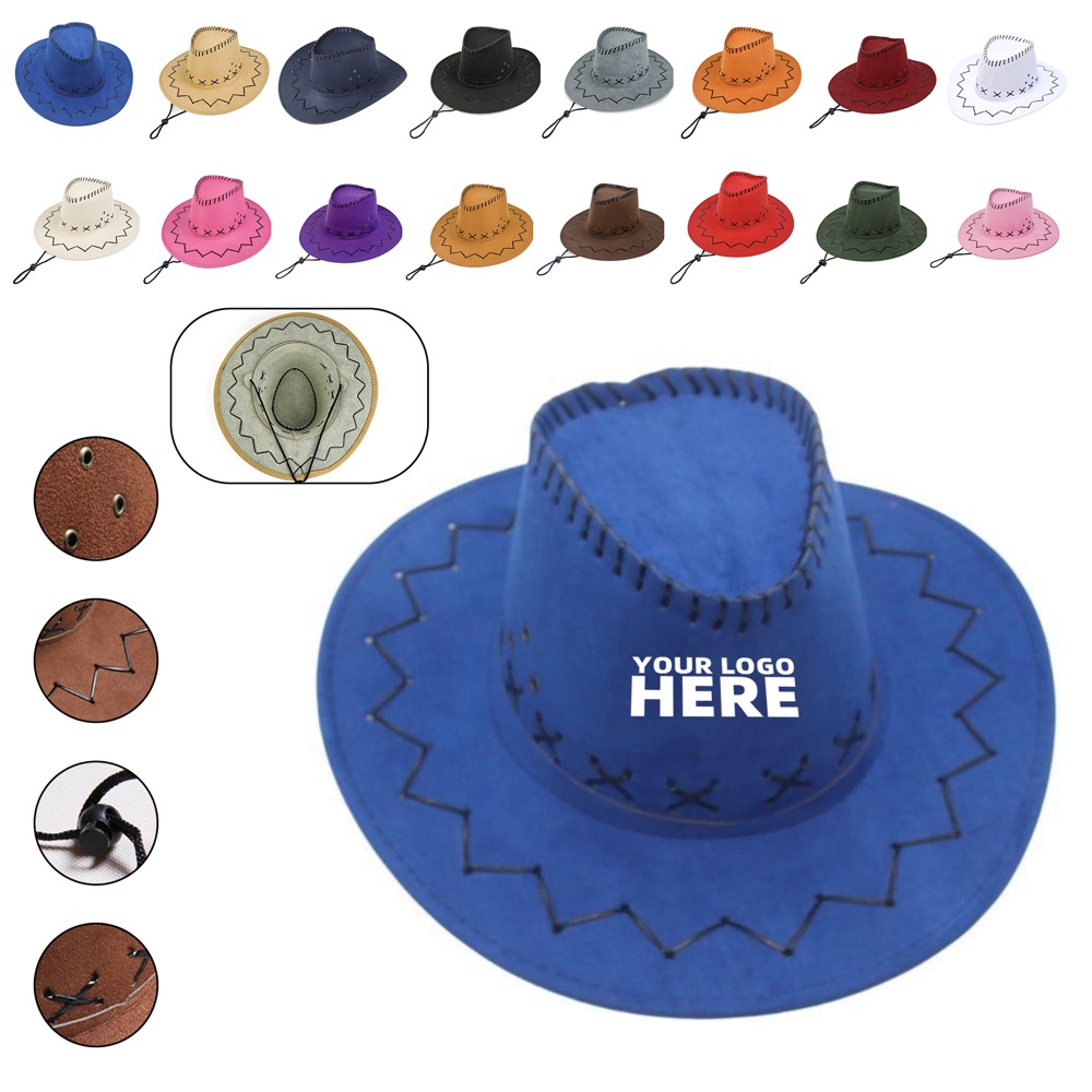 Cowboy Cowgirl Adult Hat 2