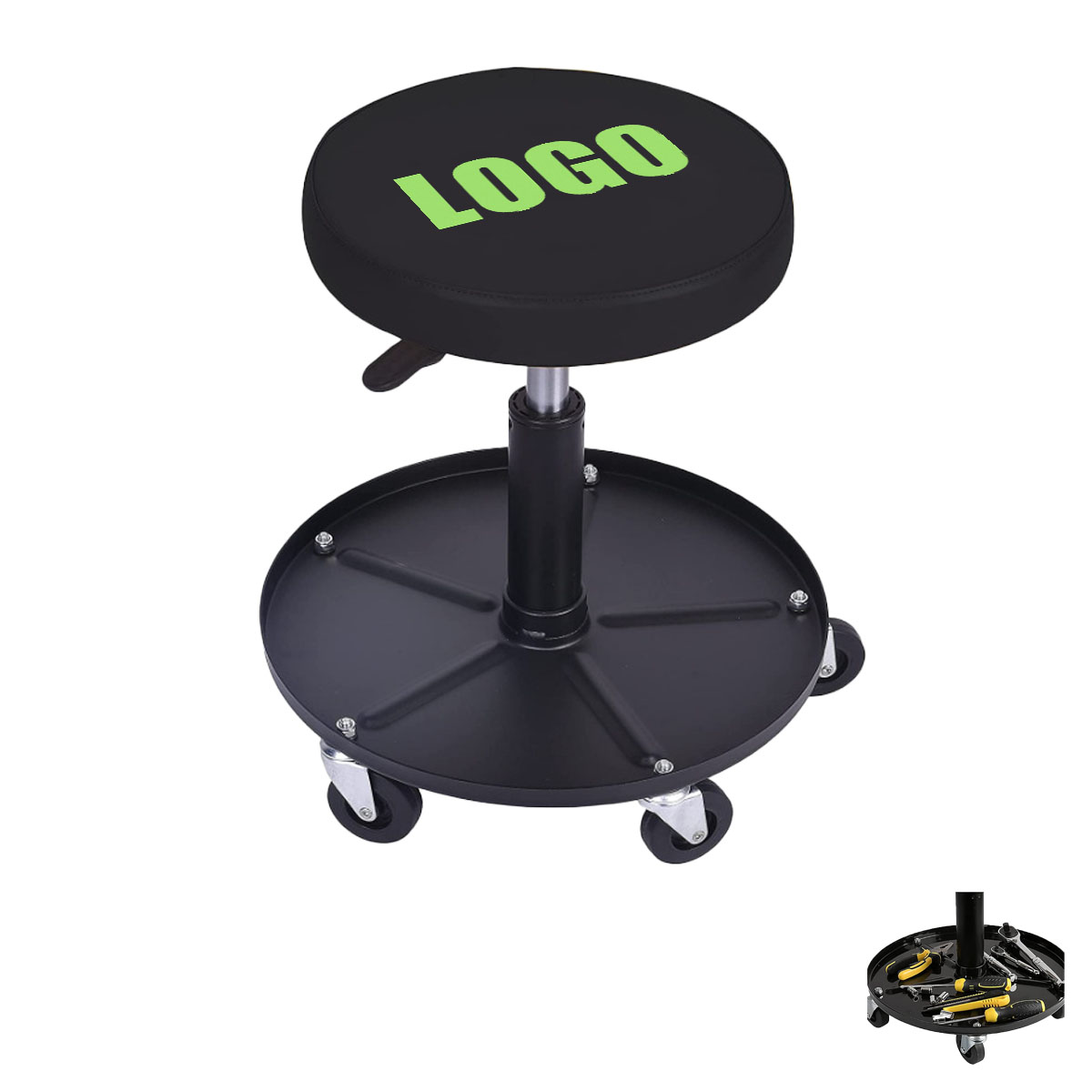 Rolling Mechanic Stool 1