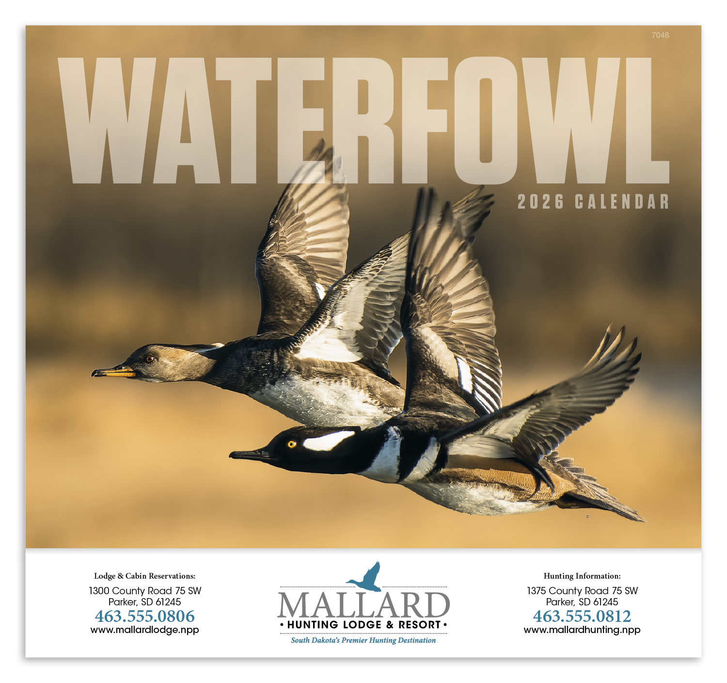 Good Value™ Waterfowl - Stapled Calendar 60