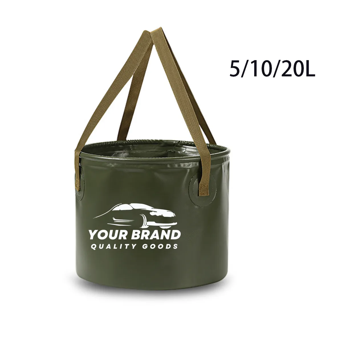 BBQ Accessory Outdoor Foldable Water Container Bucket Bags 5
