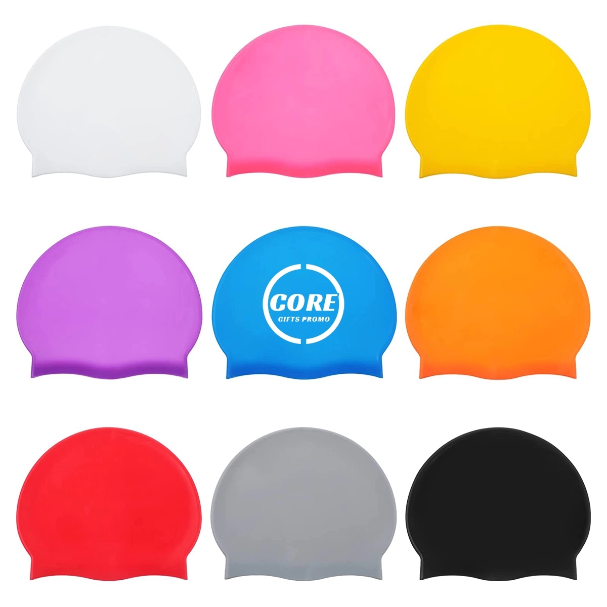 Silicone Swim Cap for Kids 4