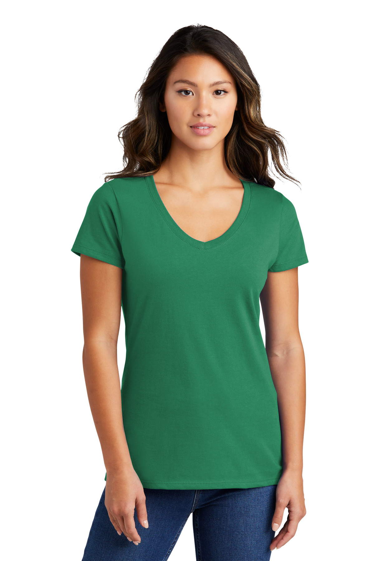 Port & Co Women's Fan Favorite V-Neck Tee. LPC450V 3