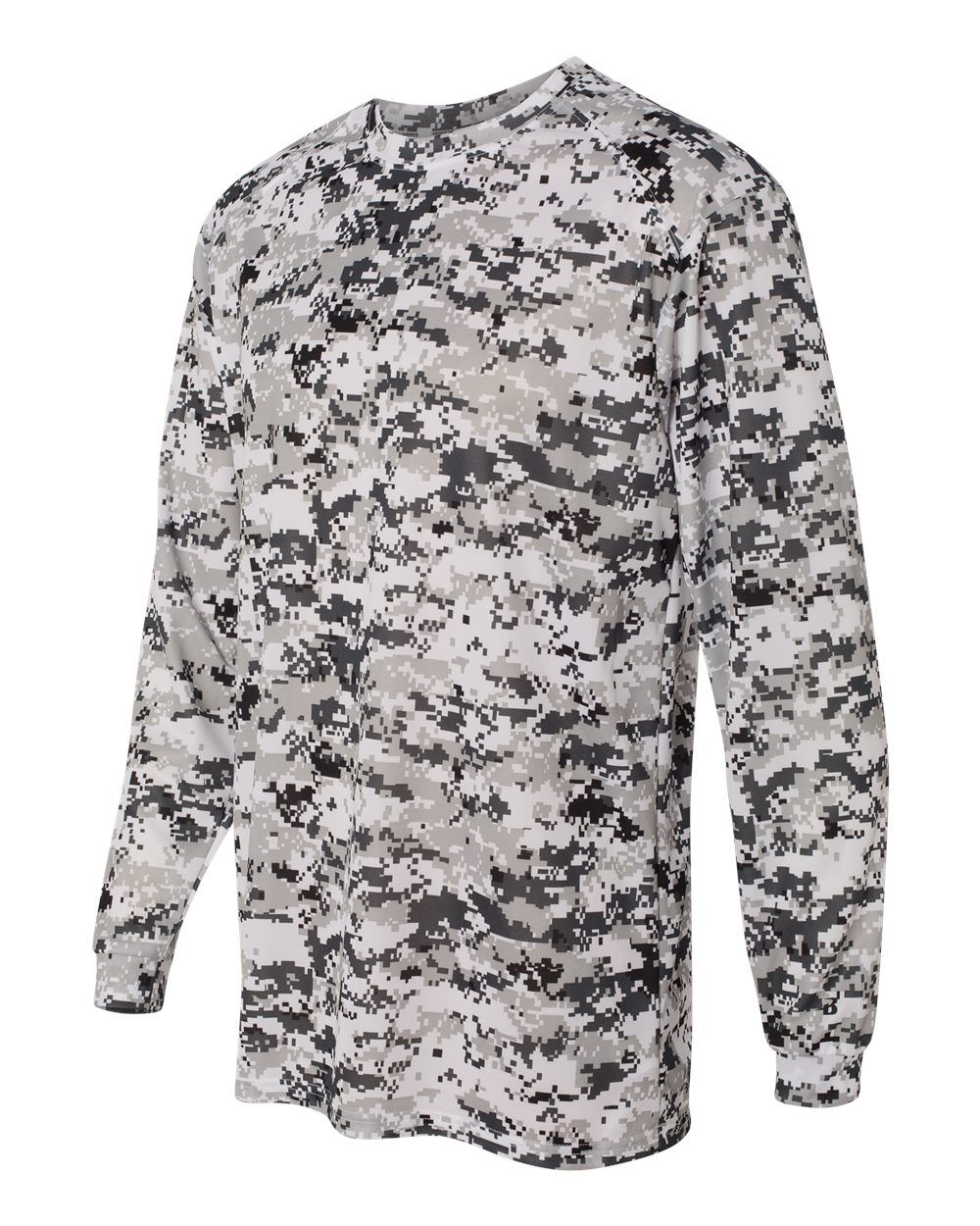 Men's Digital Camo Long Sleeve T-Shirt - 4184 37