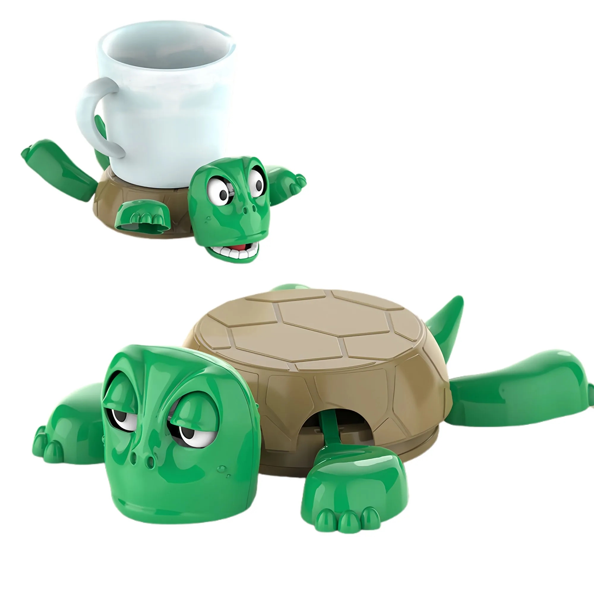 Viral Funny Press Turtle Coaster Creative Desktop Ornament 1