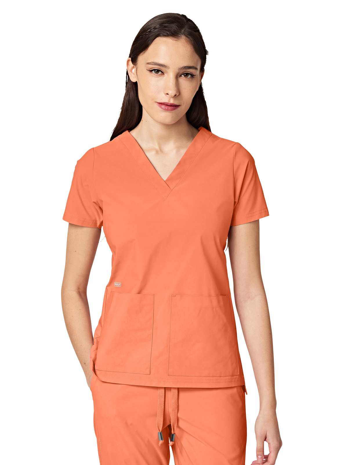 Parkley ABC - Women's Two-Pocket CRESSY V-Neck Top 19