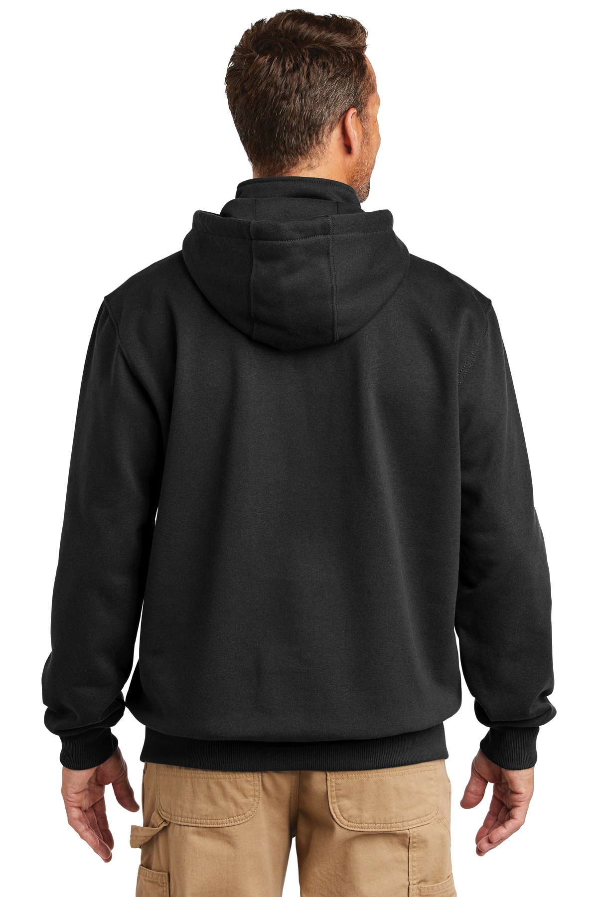 Carhartt® Rain Defender Paxton Heavyweight Hooded Zip Mock Sweatshirt 7