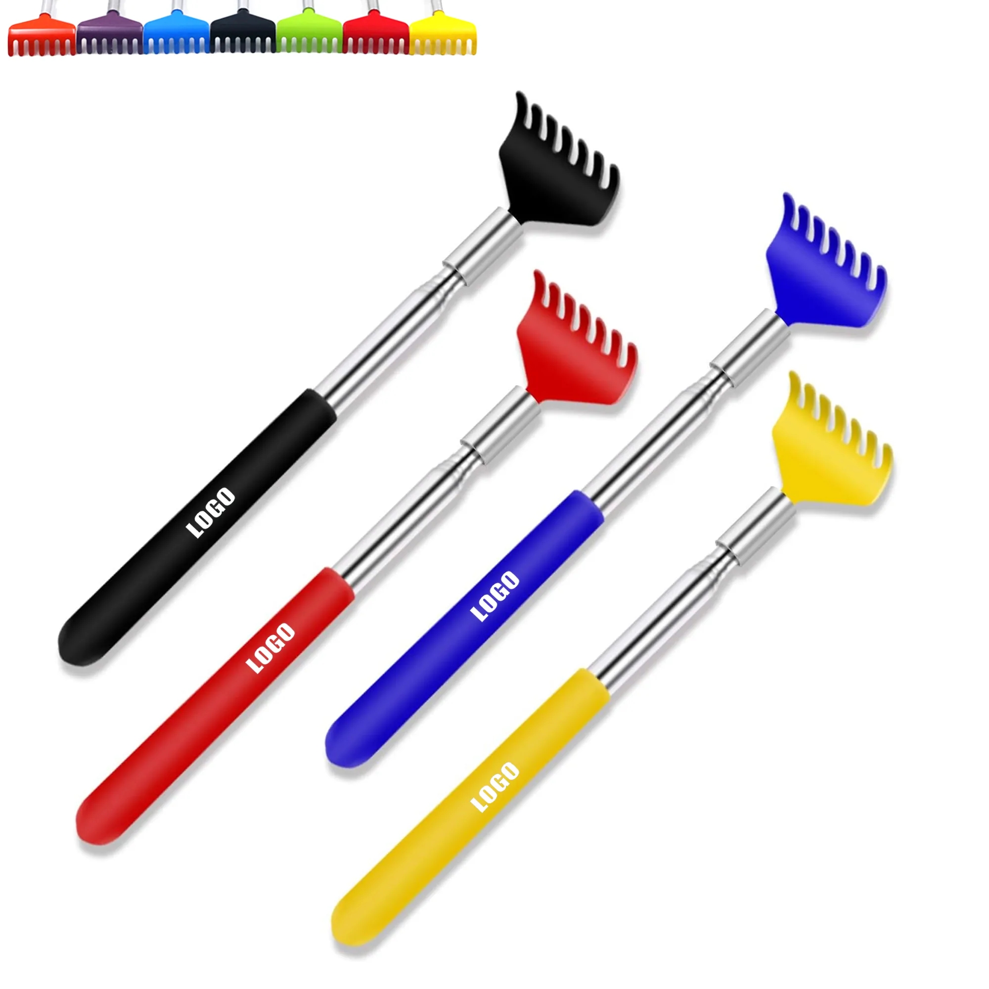 Stainless Steel Retractable Extendable Back Scratcher 2
