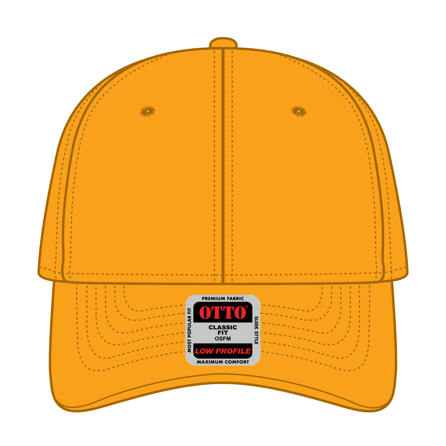 OTTO CAP® 6 Panel Low Profile Baseball Cap 68