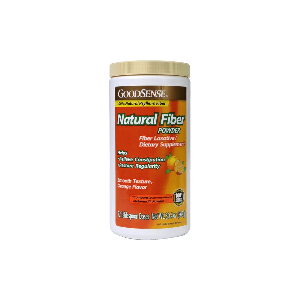 Psyllium Fiber Powder - 30.4 oz Orange 1