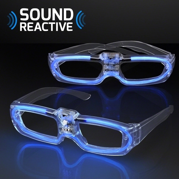 Sound Reactive LED Party Shades, 80s Style 6