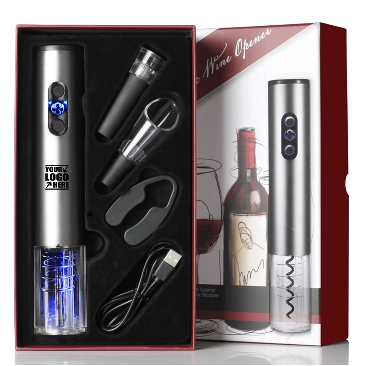 Electric Wine Opener Set 2