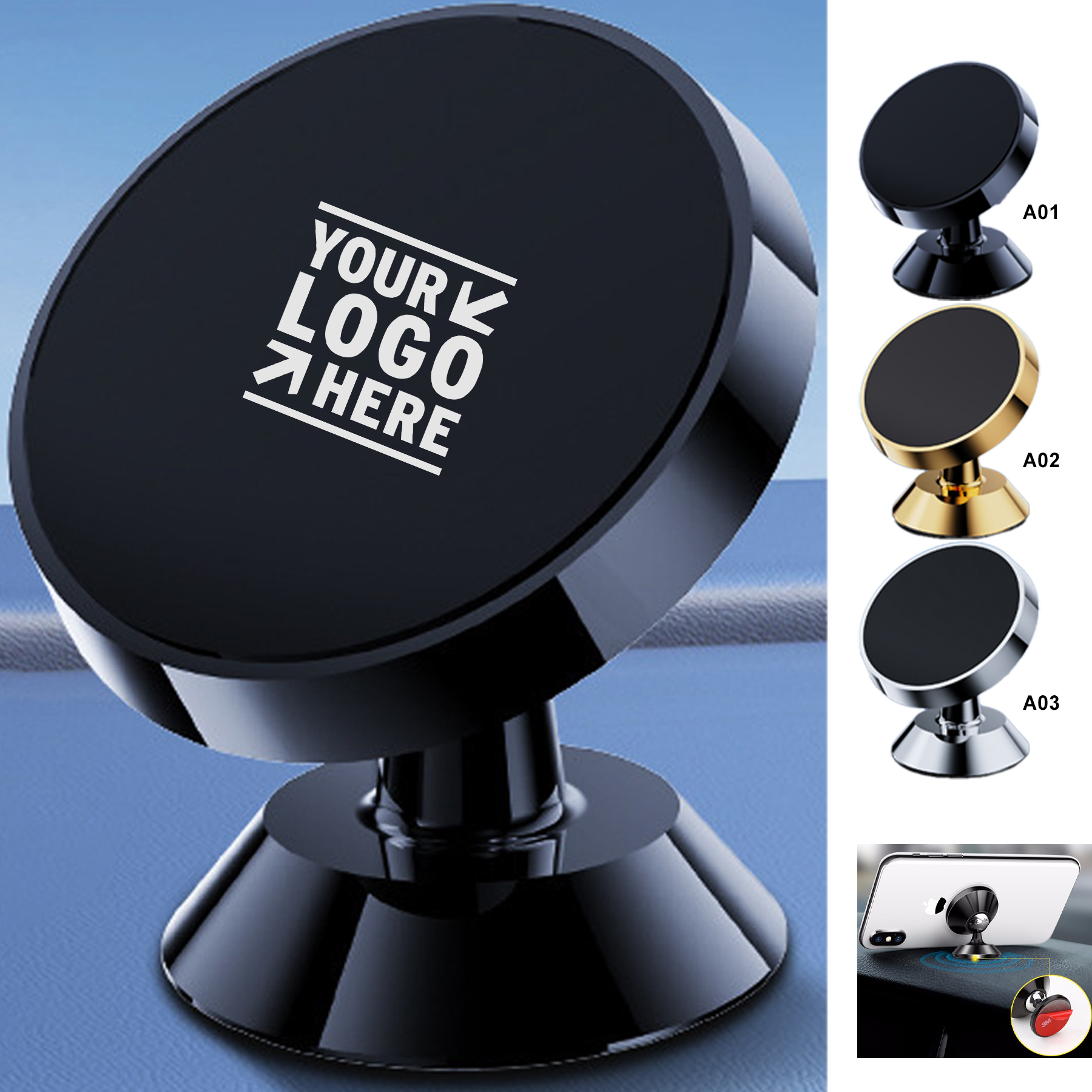 Magnetic Phone Holder For Car