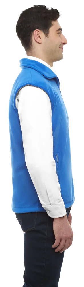 Adult Micro Fleece Zip Front Vest 62