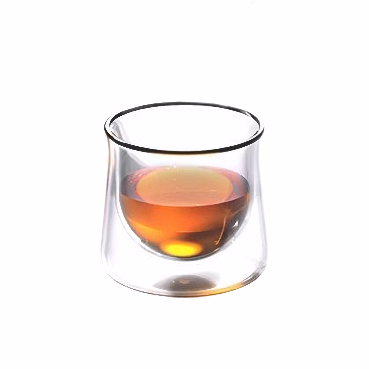 2 oz Double-Wall Insulated Glass Tea Cup 3
