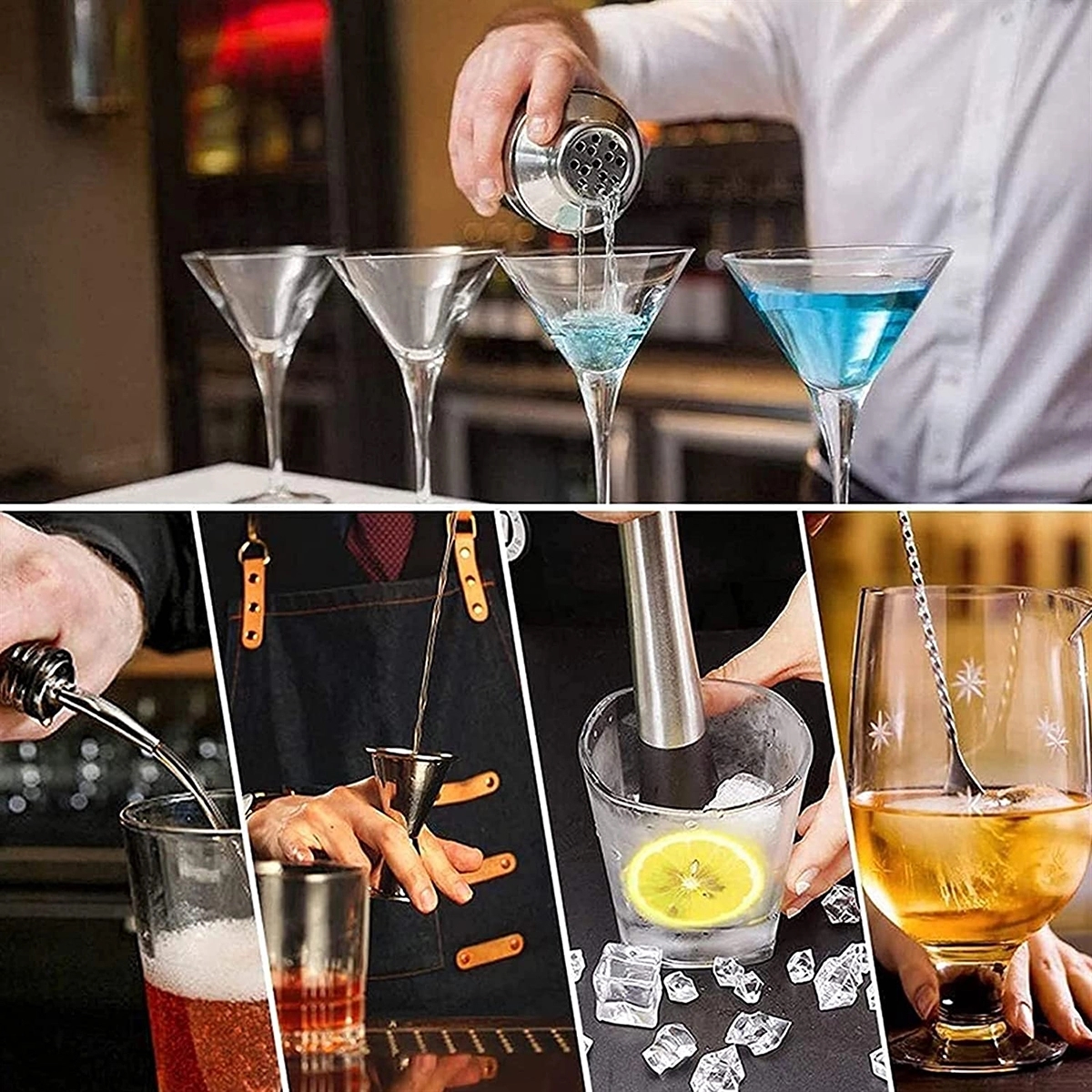 Cocktail Shaker Set 22-Piece 4