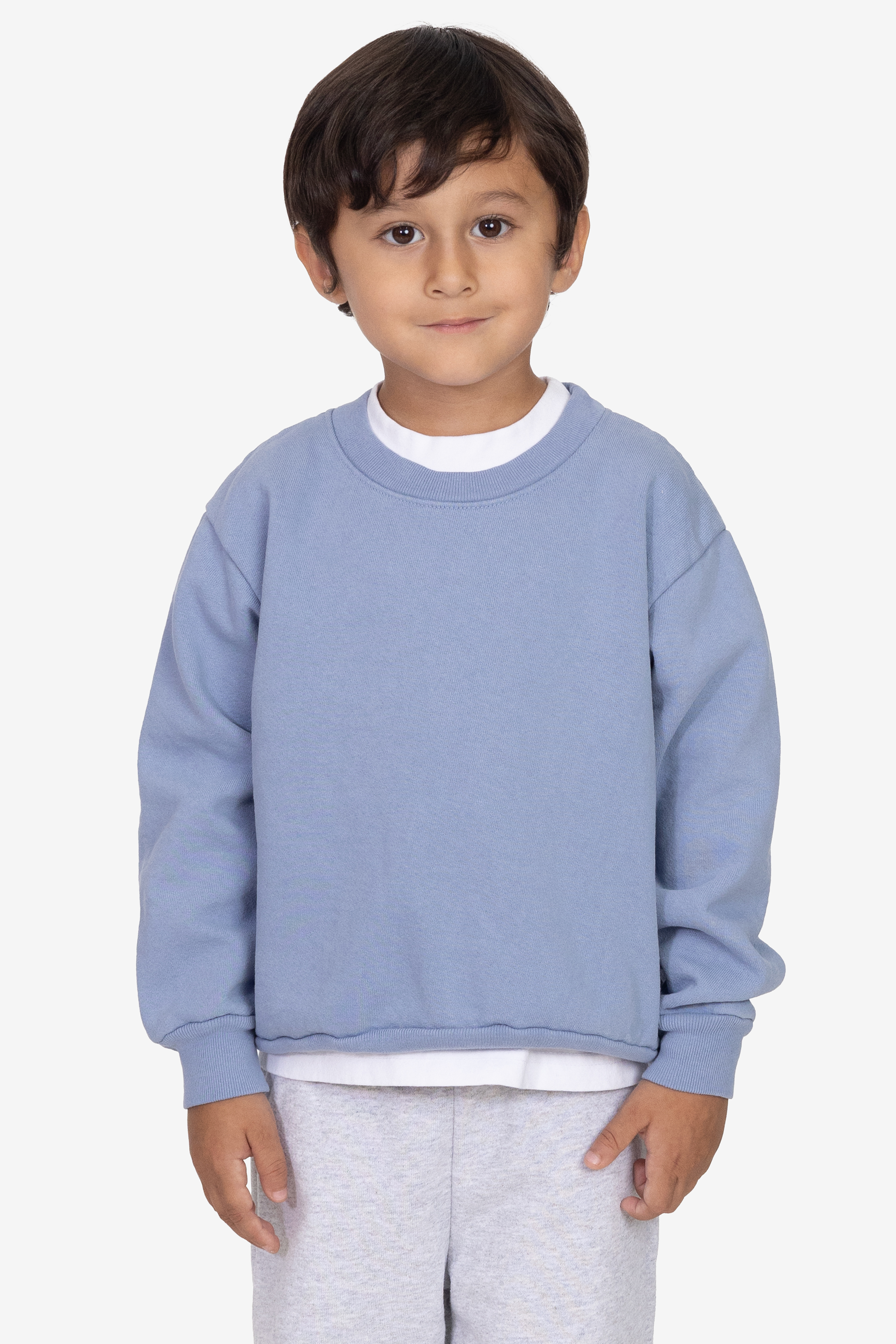 LS HVY FLEECE PO CREW 14 OZ 8