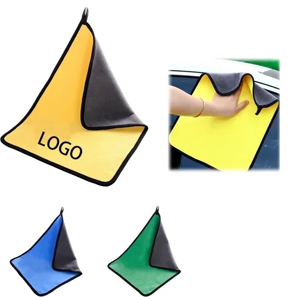 Polyester Double-Sided Car Towel 2