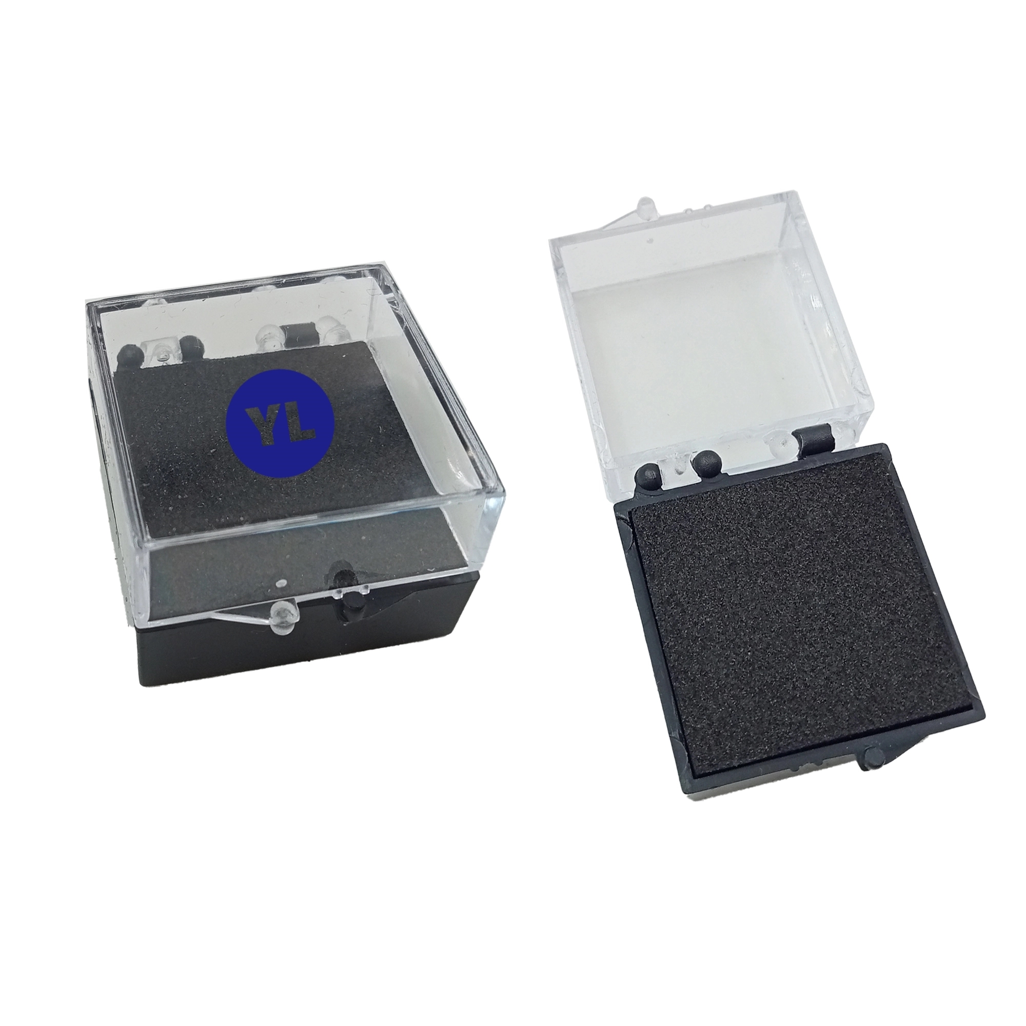 Clear Lapel Pin Box With Lid Velvet Sleeve Protector 5