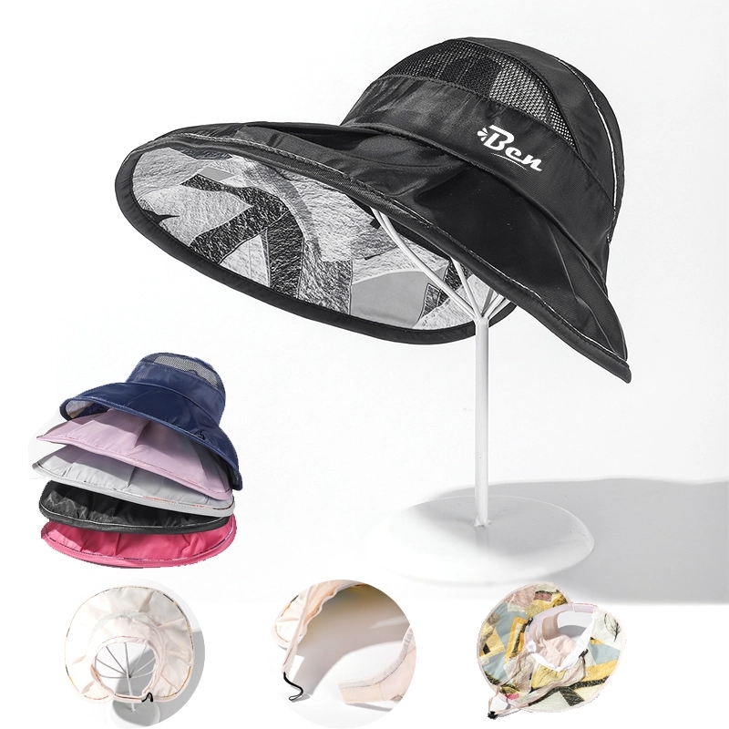 Empty Visor Cap For Women Wide Beach Sun Hats 5