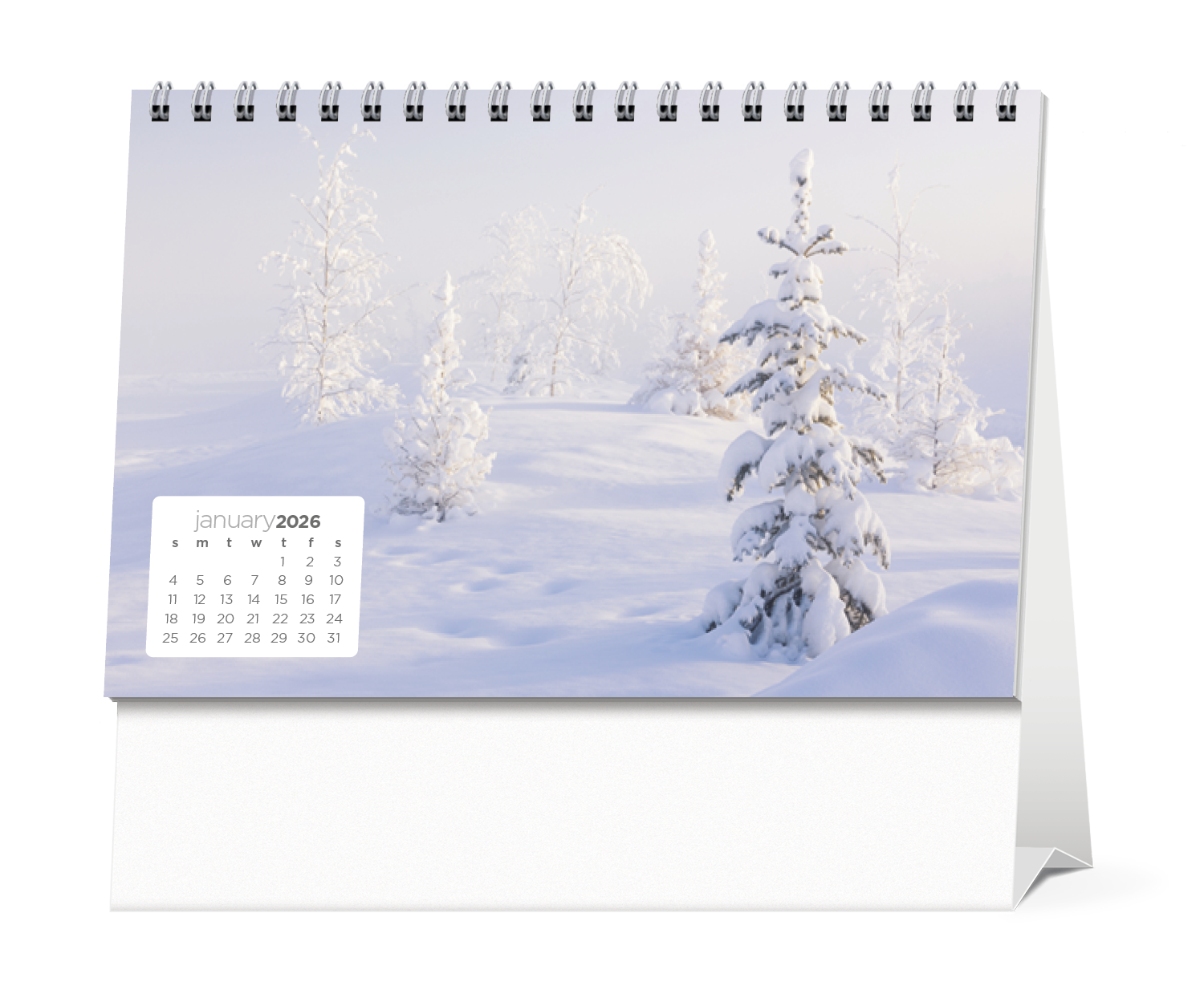 Triumph® Calendars Simplicity Large Desk Calendar 45