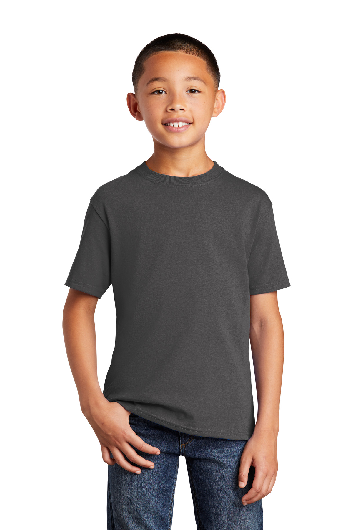 Port & Company® Youth Core Cotton DTG Tee 20