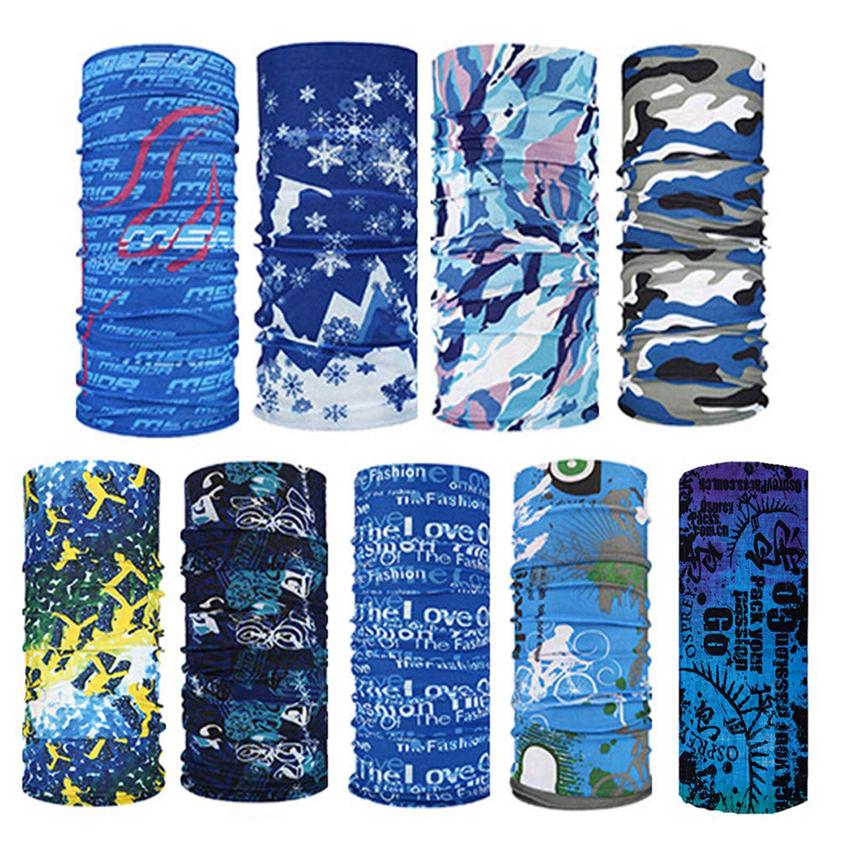 Multifunctional Seamless Stretch Headwear 1