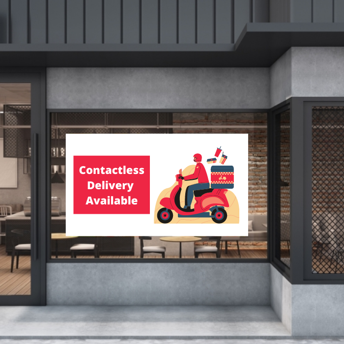 Static Window Clings (Opaque) 1' x 1' SQFT 2