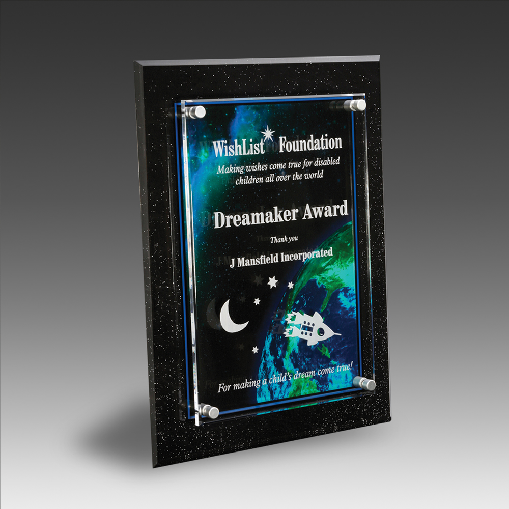 8.5" x 10" AcryliPrint HD Global Success Plaque 2