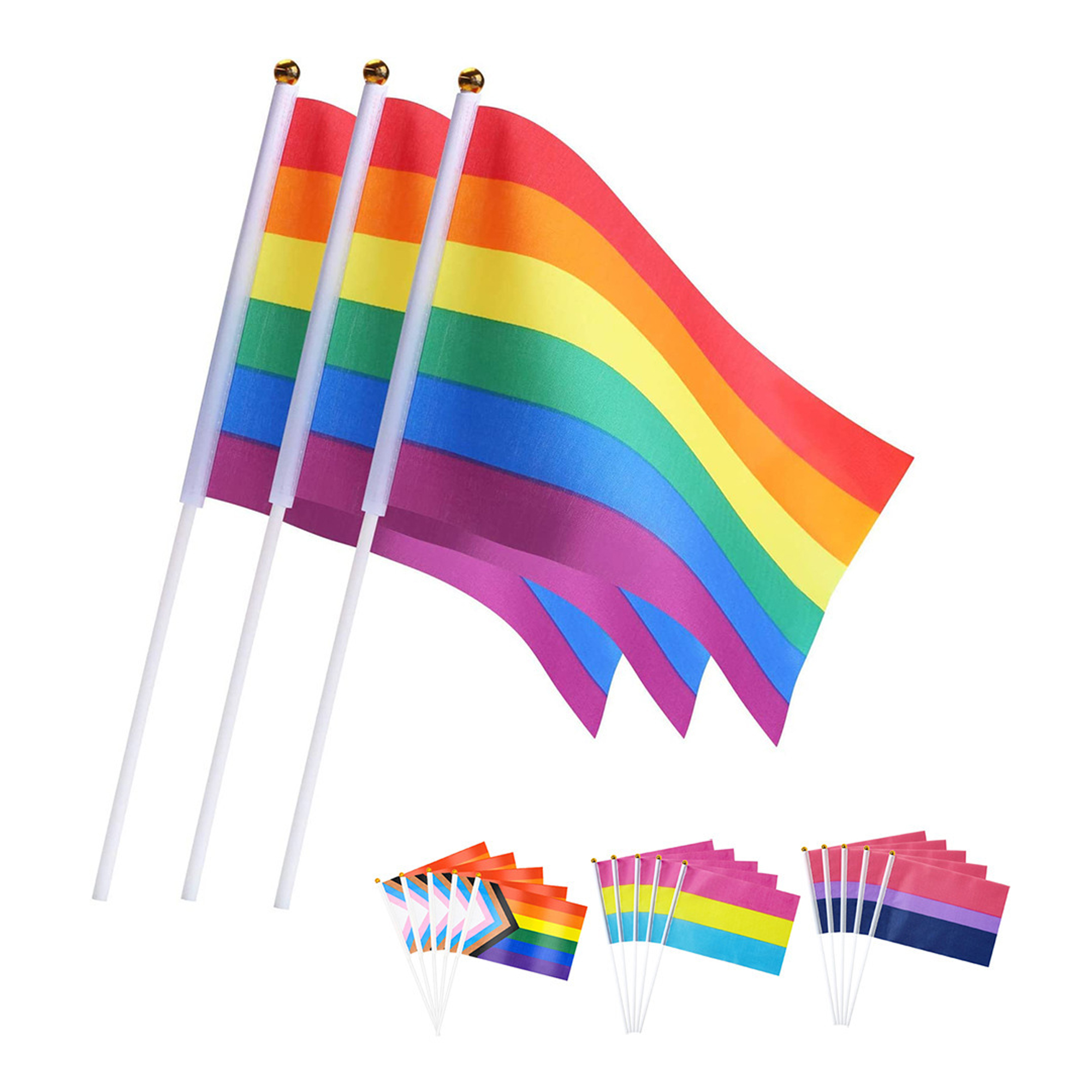 Pocket Size Hand Flag ?C Parade or Party Use 4