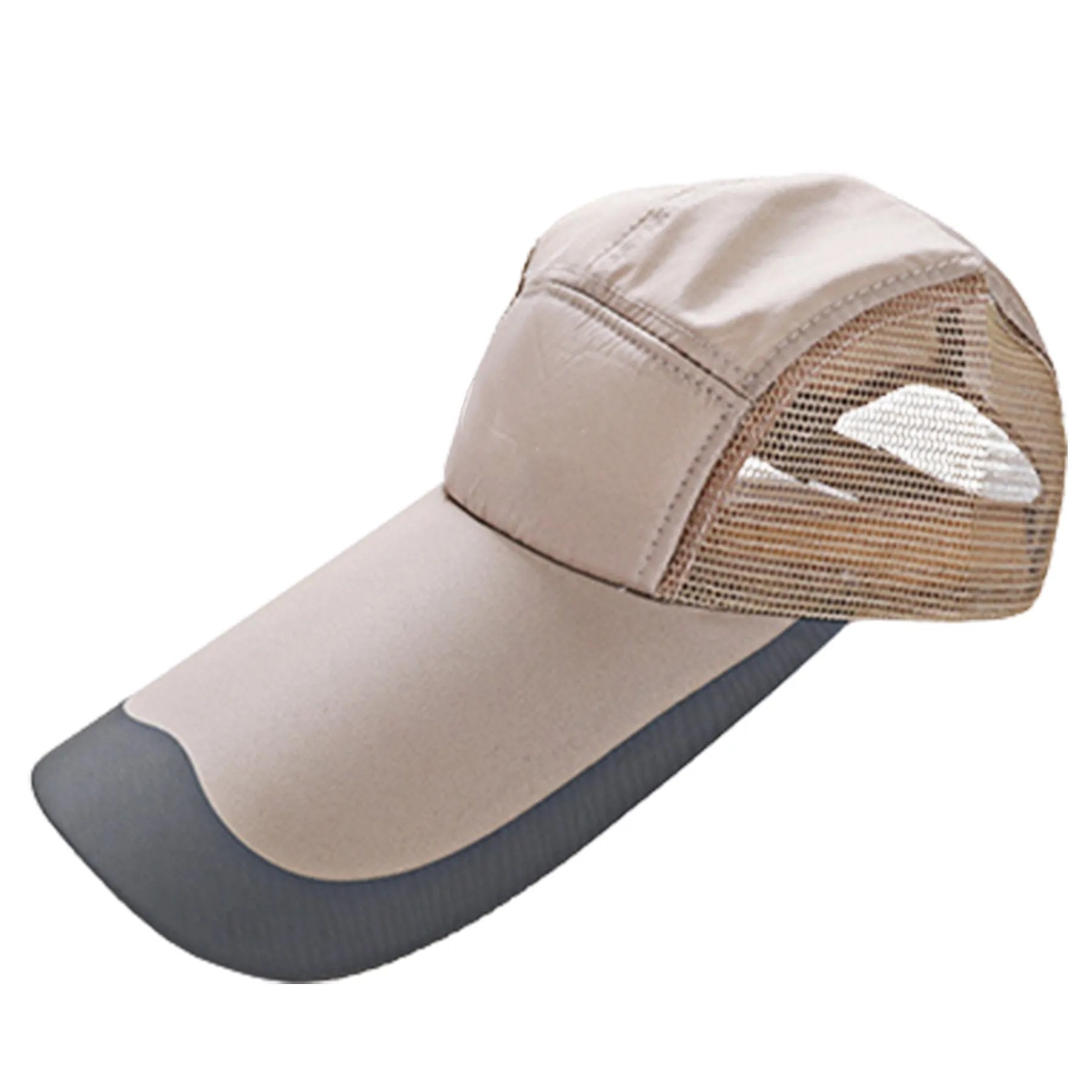 Extra Long Brim Mesh Baseball Cap 4