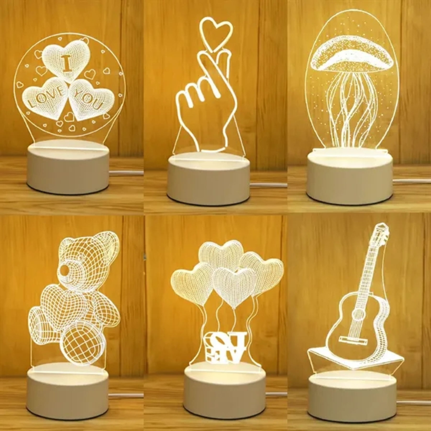 Acrylic LED Night Light 2