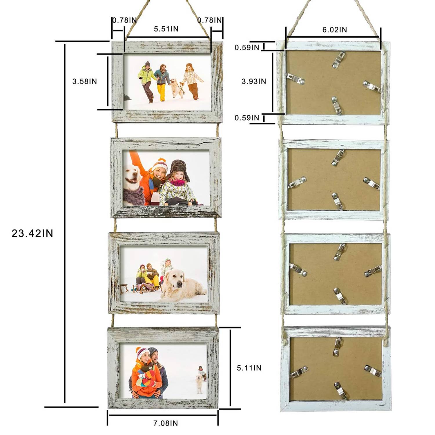Family Memories Wall-Mounted Collage Photo Frame 2