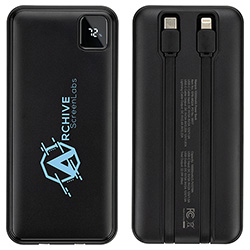 Marquis 10000mAh 20W PD Power Bank with Built-In Cables 21