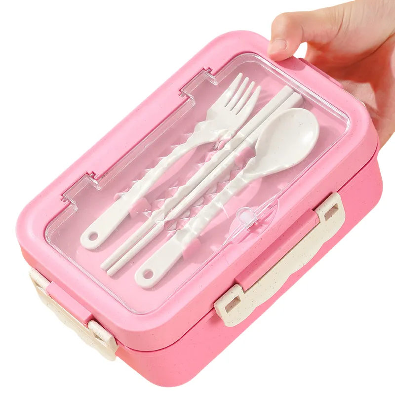 Wheat Straw Lunch Box Set 5