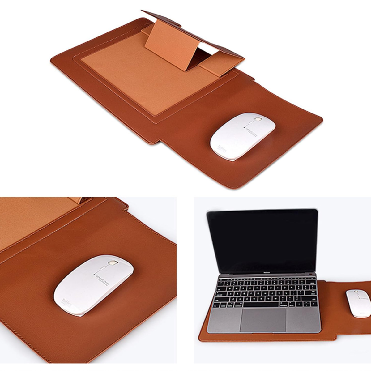Convertible Laptop Sleeve with Built in Stand 10