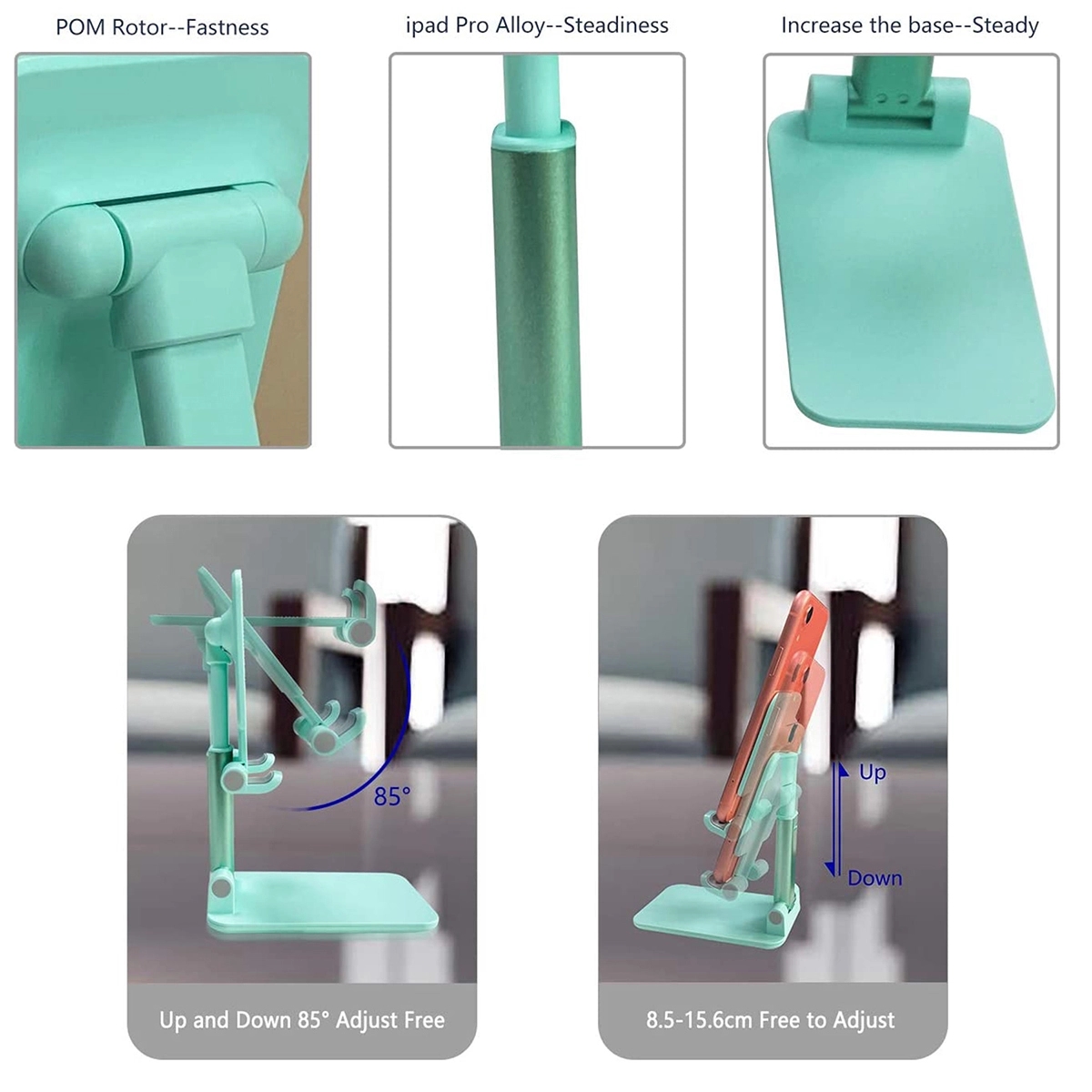 Portable Metal Mobile Phone Stand 3