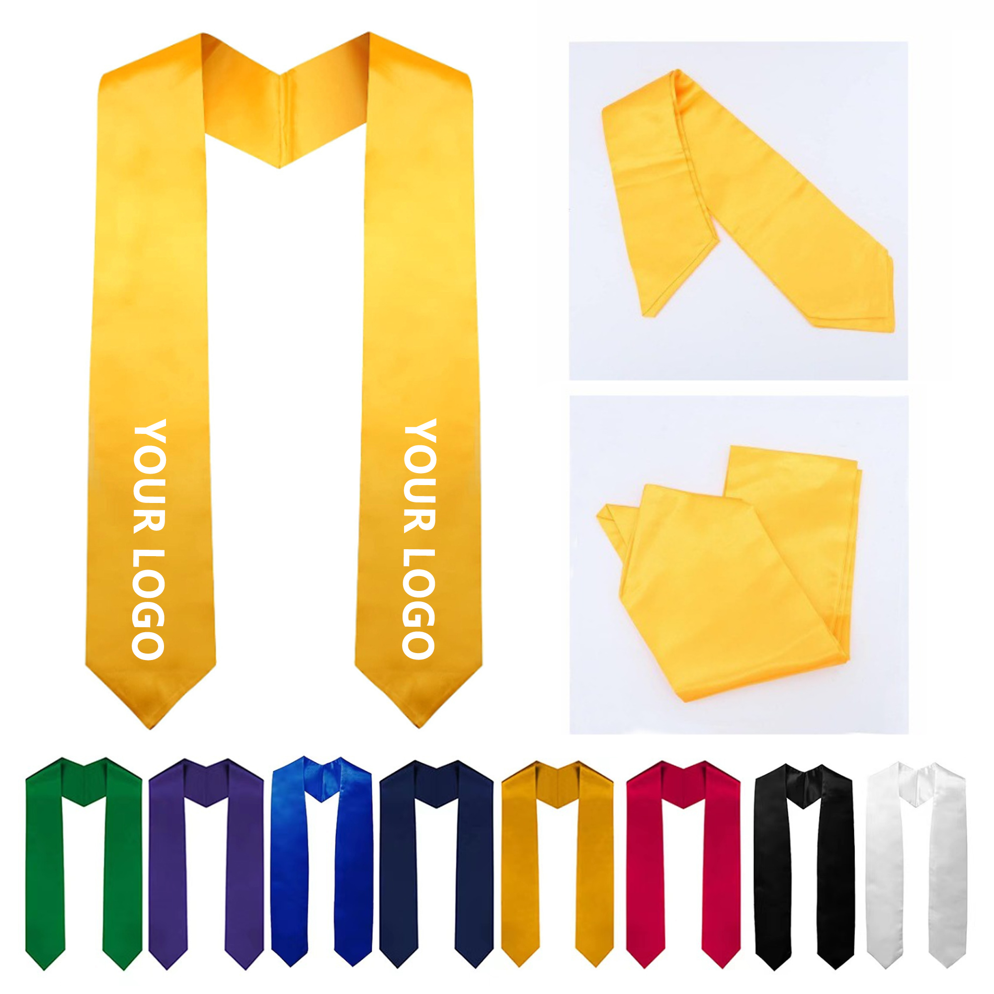 Custom Graduation Honor Stole Sash 2