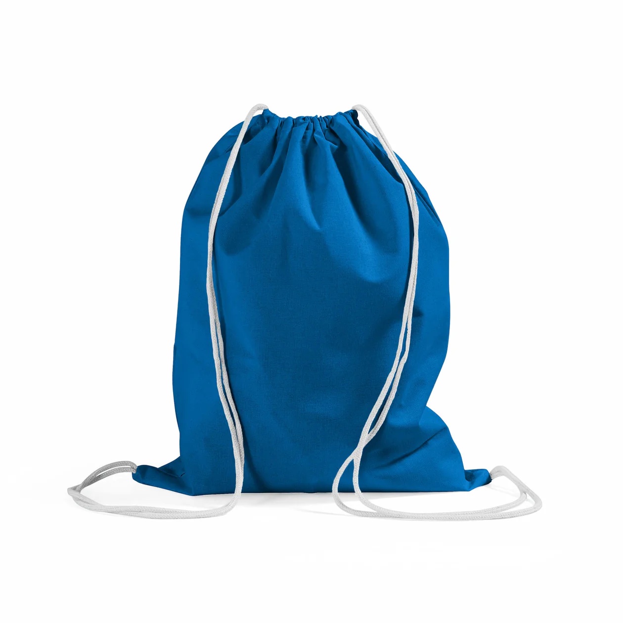 Colored Cotton Sports Pack, custom drawstring bag with logo imprint 35