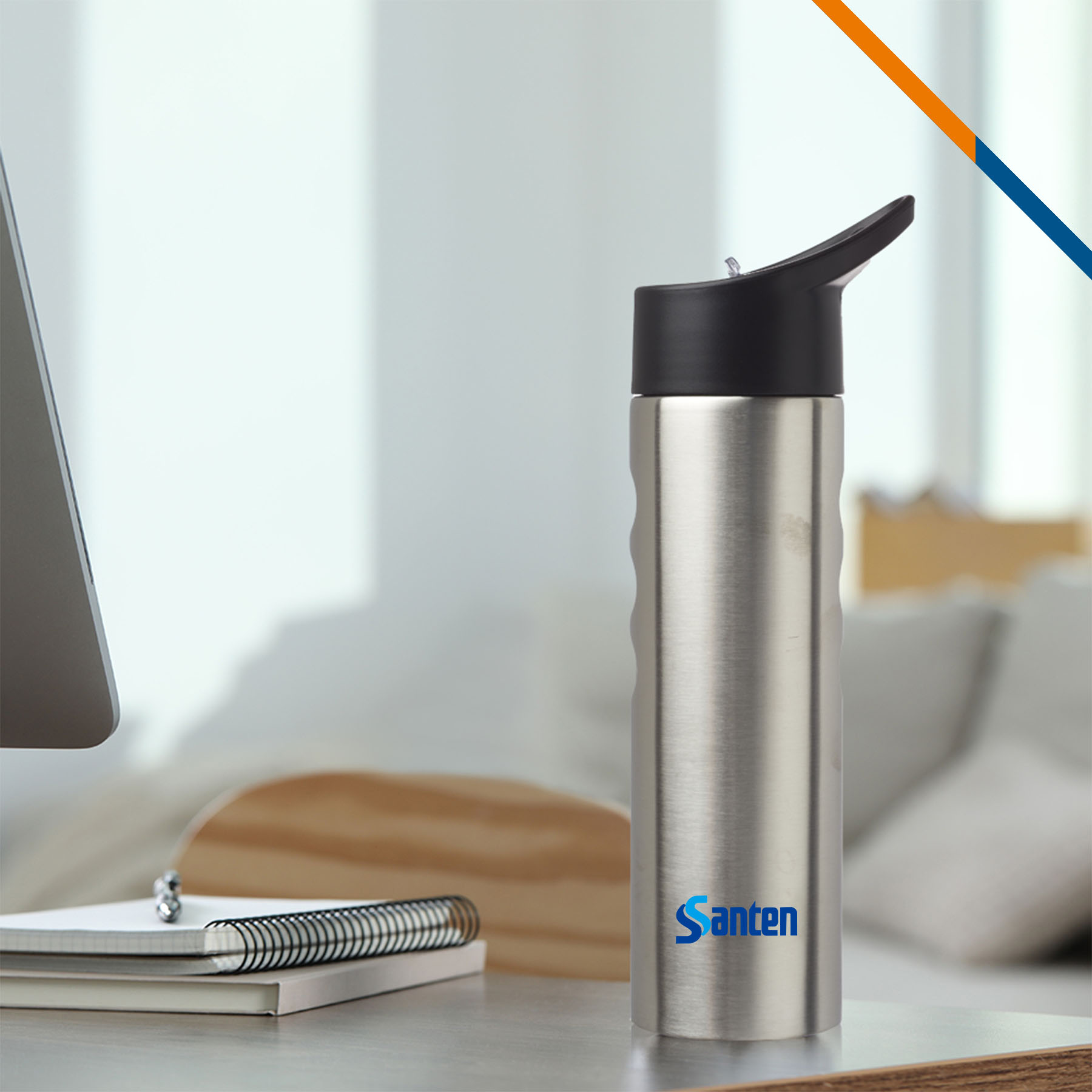 Harris Stainless Steel Water Bottle - 25 OZ. 4